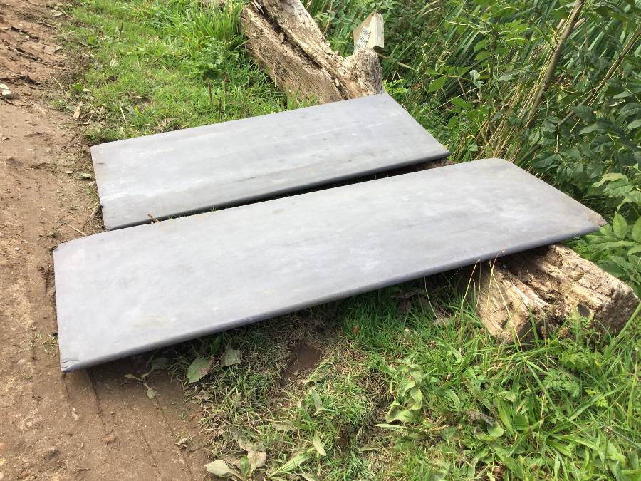 Victorian Welsh Slate Shelves
